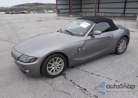 2003 BMW Z4 2.5I из США, поврежденный, VIN 4USBT33433LS46960